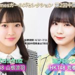 【NMB48ニュース】【速報】 AKB48新聞 ガールズセレクション 第2回 中間発表 キタ ━━━━(ﾟ∀ﾟ)━━━━!!