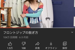 【その他】悲報、美女YouTuber「水着の脱ぎ方教えてみた😝」←100万再生